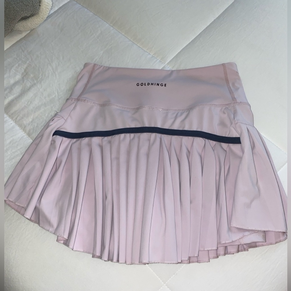 Gold hinge skirt/skort light purple, size small